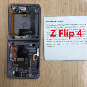 Original LCD with Frame  for Samsung Z Flip 4