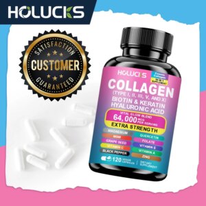 Buy 2 Get 2 Free! Pure Collagen Capsules, Support Skin Firmness, Joint Health & Hair Growth, Promotes Youthful Glow, Energy Smart Health Smart Shop