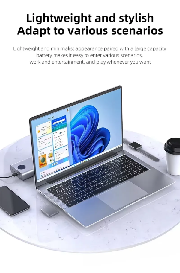 2026 NEW Windows 11 Pro Laptops Intel Core i7 8650U 16GB RAM 1TB SSD Office Gamer Study notebook Computer PC Smart Laptops Smart Shop