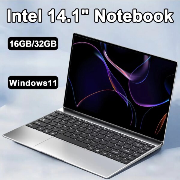 2026 New 14.1 Inch FHD Ultra Slim Laptop Intel Core i9-9900 Processor Windows 11 16GB 32GB Portable Business Office Noteboo Smart Laptops Smart Shop