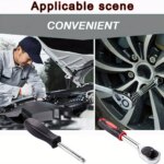 46Pcs Family Tools 1/4 Set Mechanic Tool Kits for Auto Repair Hous with Sockets Metric Hex Bit Socket Set inch Ratchet Wrench Uncategorized