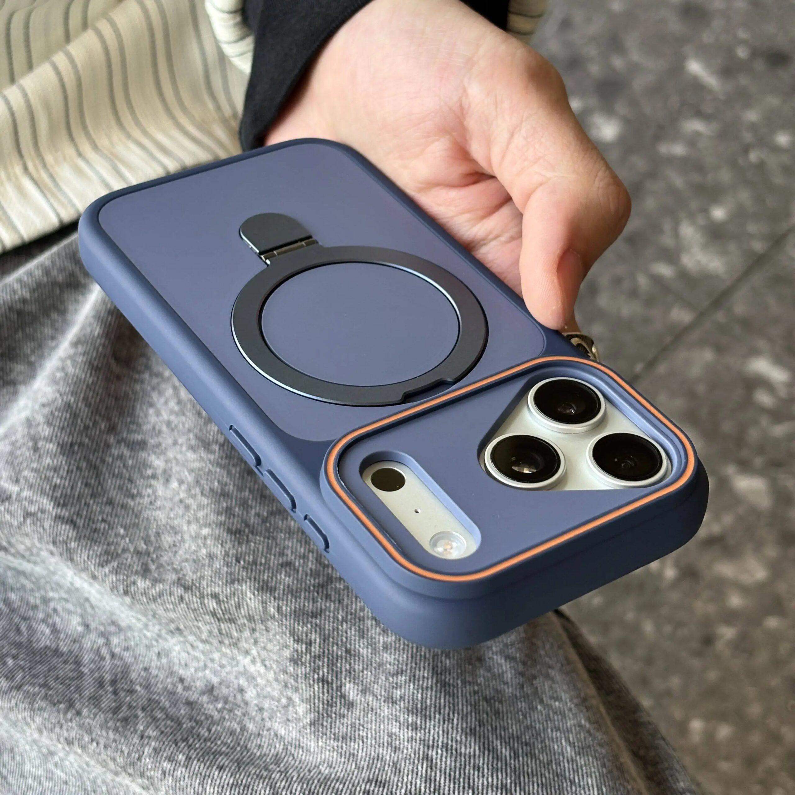 Shockproof Bumper Matte Kickstand Holder Case for iPhone 17 Air 16 14 15 Plus 13 12 11 Pro Max For Magsafe Magnetic Armor Cover Shockproof Bumper Matte Kickstand Holder Case for iPhone 17 Air 16 14 15 Plus 13 12 11 Pro Max For Magsafe Magnetic Armor Cover
