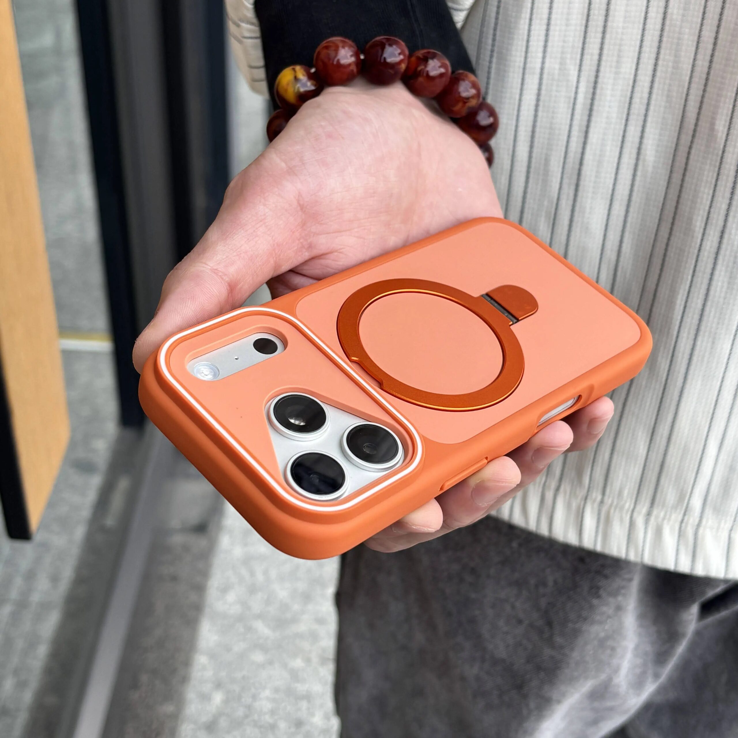 Shockproof Bumper Matte Kickstand Holder Case for iPhone 17 Air 16 14 15 Plus 13 12 11 Pro Max For Magsafe Magnetic Armor Cover Shockproof Bumper Matte Kickstand Holder Case for iPhone 17 Air 16 14 15 Plus 13 12 11 Pro Max For Magsafe Magnetic Armor Cover