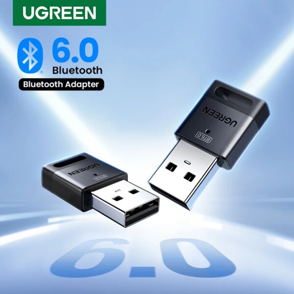 USB Bluetooth Adapter, Bluetooth 6.0 Dongle for PC Windows 11/10/8.1, Bluetooth Receiver & Transmitter for Keyboard/Mouse Network Devices Smart Shop