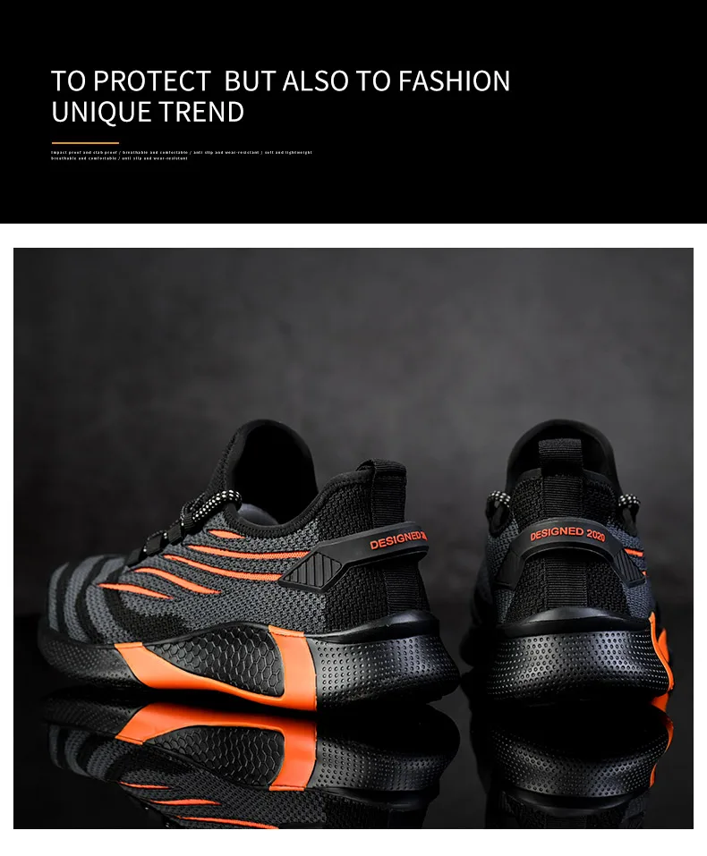 Men Work Safety Shoes Anti-puncture Protective Shoes Men Indestructible Work Shoes Men Boots Lightweight Breathable Safety Boots Men Work Safety Shoes Anti-puncture Protective Shoes Men Indestructible Work Shoes Men Boots Lightweight Breathable Safety Boots