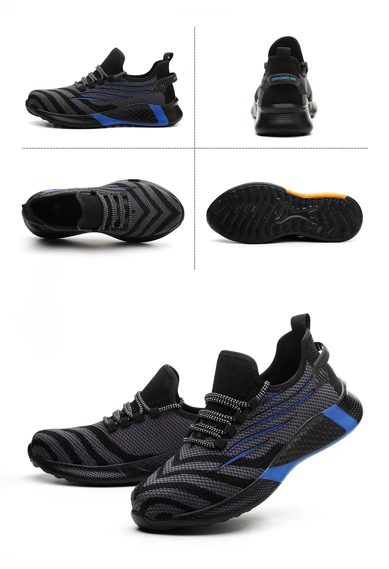 Men Work Safety Shoes Anti-puncture Protective Shoes Men Indestructible Work Shoes Men Boots Lightweight Breathable Safety Boots Men Work Safety Shoes Anti-puncture Protective Shoes Men Indestructible Work Shoes Men Boots Lightweight Breathable Safety Boots