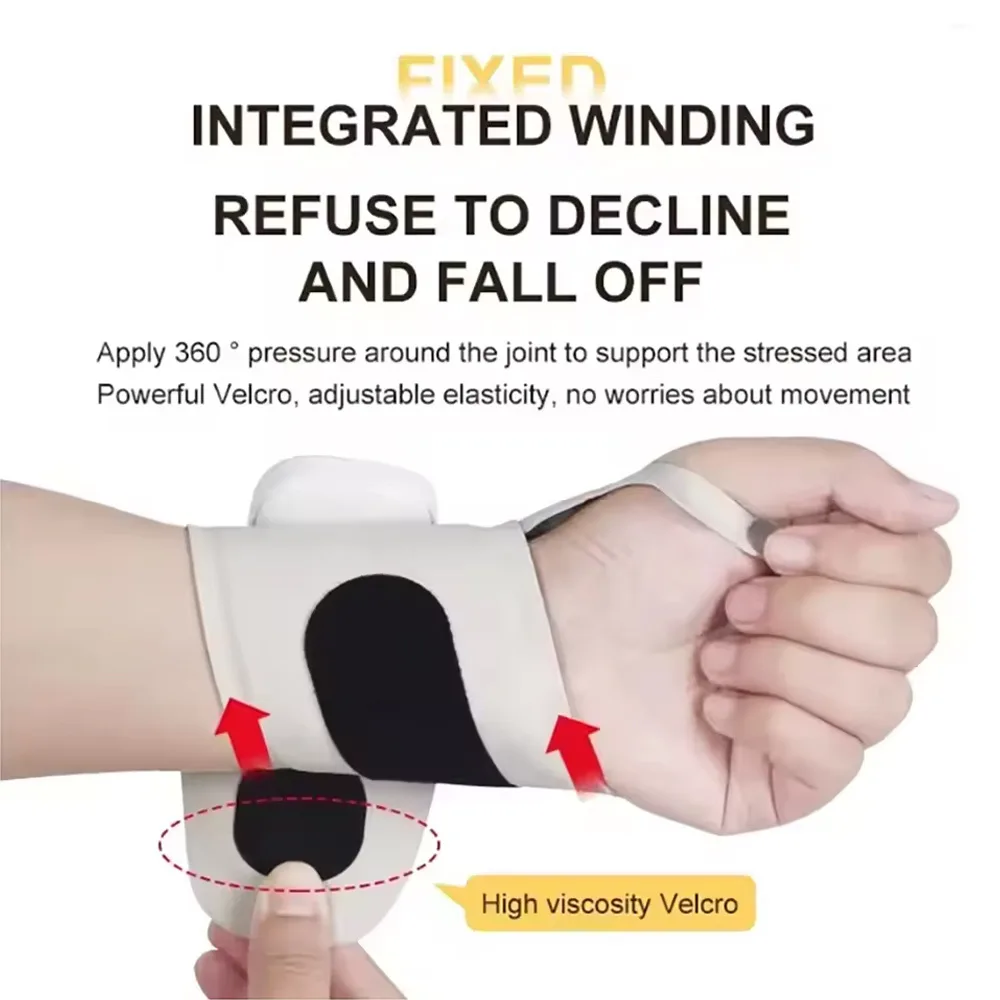EMS Electric Cordless Hand Wrist Massager 10 Mode Vibration Massage Relieve Hand Muscle Fatigue USB Rechargeable Wrist Brace Wra EMS Electric Cordless Hand Wrist Massager 10 Mode Vibration Massage Relieve Hand Muscle Fatigue USB Rechargeable Wrist Brace Wra