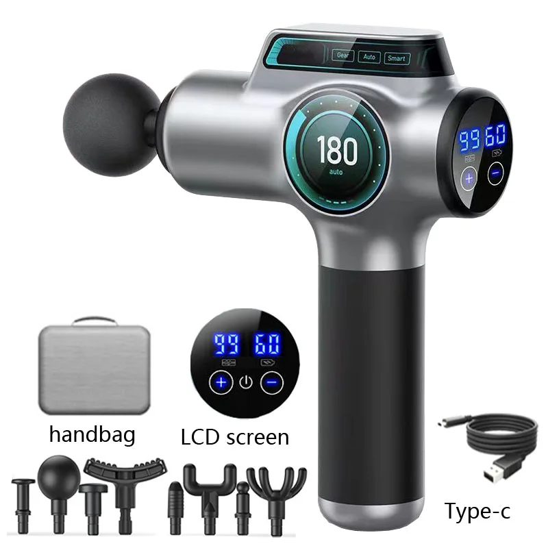 99 Speed Professional Muscle Massage Gun Massager Massager for Neck and Back Massage Instrument Dropshipping Fitness Equipment 99 Speed Professional Muscle Massage Gun Massager Massager for Neck and Back Massage Instrument Dropshipping Fitness Equipment
