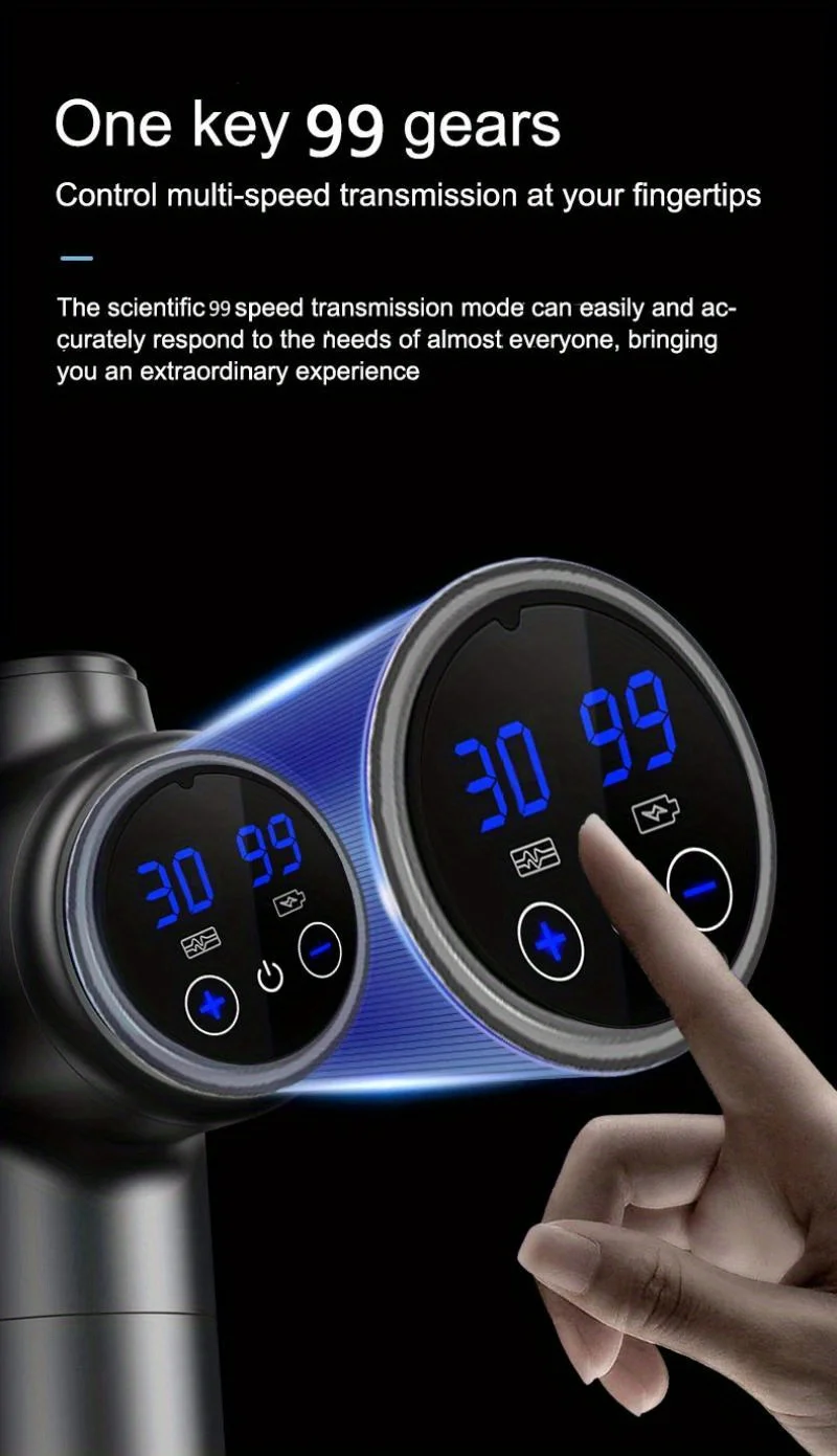 99 Speed Professional Muscle Massage Gun Massager Massager for Neck and Back Massage Instrument Dropshipping Fitness Equipment 99 Speed Professional Muscle Massage Gun Massager Massager for Neck and Back Massage Instrument Dropshipping Fitness Equipment