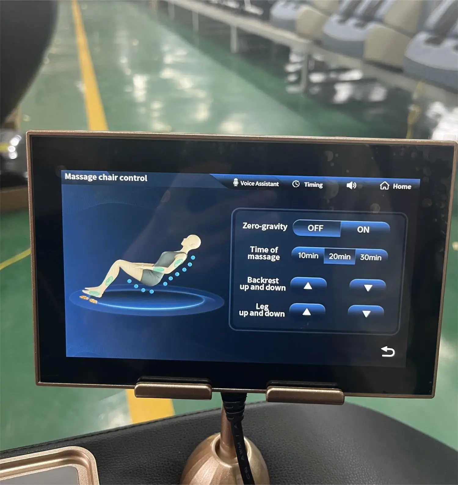 Massage Chair Full Body,2025 Zero Gravity SL-Track Shiatsu Massage Chairs Recliner AI Voice,Waist Calf Heating Phone Holder blac