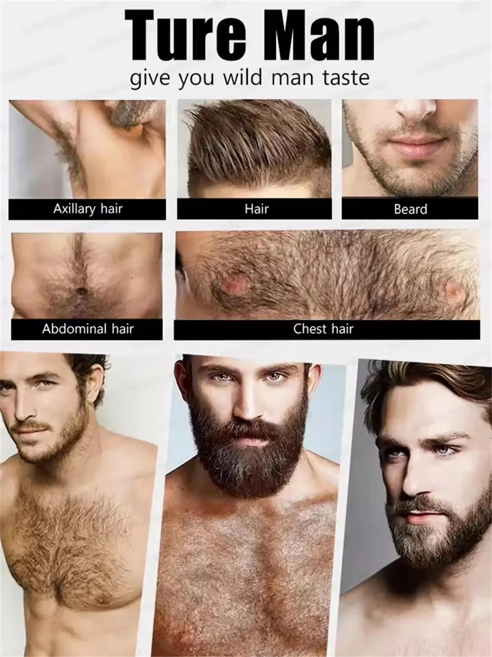 High Quality Fast Beard Growth Serum For Men Promote Beard Regrowth Thicker Longer Fuller Anti Hair Loss Essential Oil Hair Care