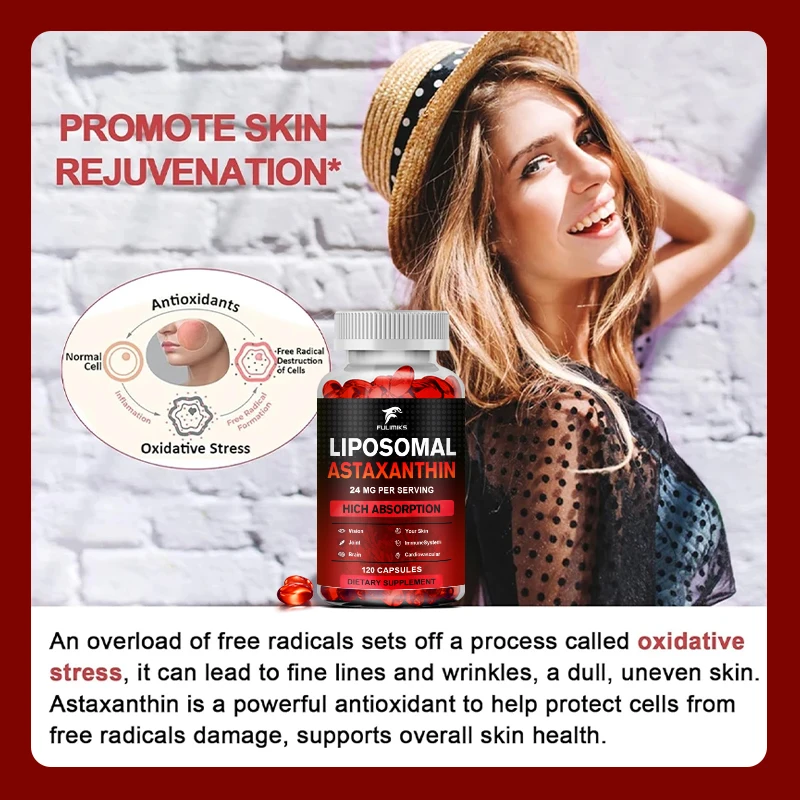Astaxanthin Capsules, Supports Eye, Skin, Joint, Heart & Cardiovascular Health, Immune, Antioxidant, Accelerates Metabolism Astaxanthin Capsules, Supports Eye, Skin, Joint, Heart & Cardiovascular Health, Immune, Antioxidant, Accelerates Metabolism