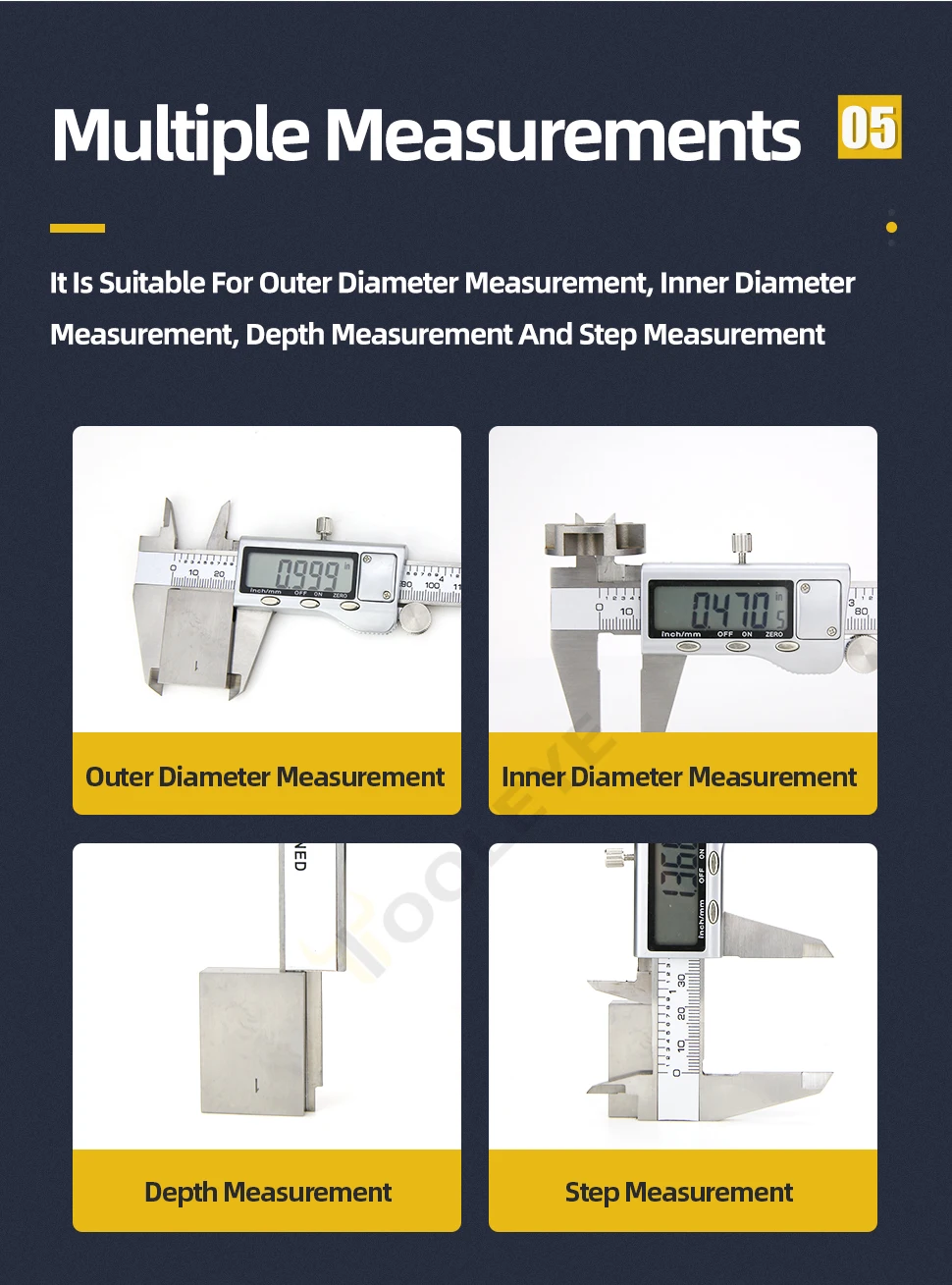 Metal Caliper Digital Pachometer Professional Vernier Caliber Measuring Tools Woodworking Thickness Gauge Depth Electronic Ruler Metal Caliper Digital Pachometer Professional Vernier Caliber Measuring Tools Woodworking Thickness Gauge Depth Electronic Ruler