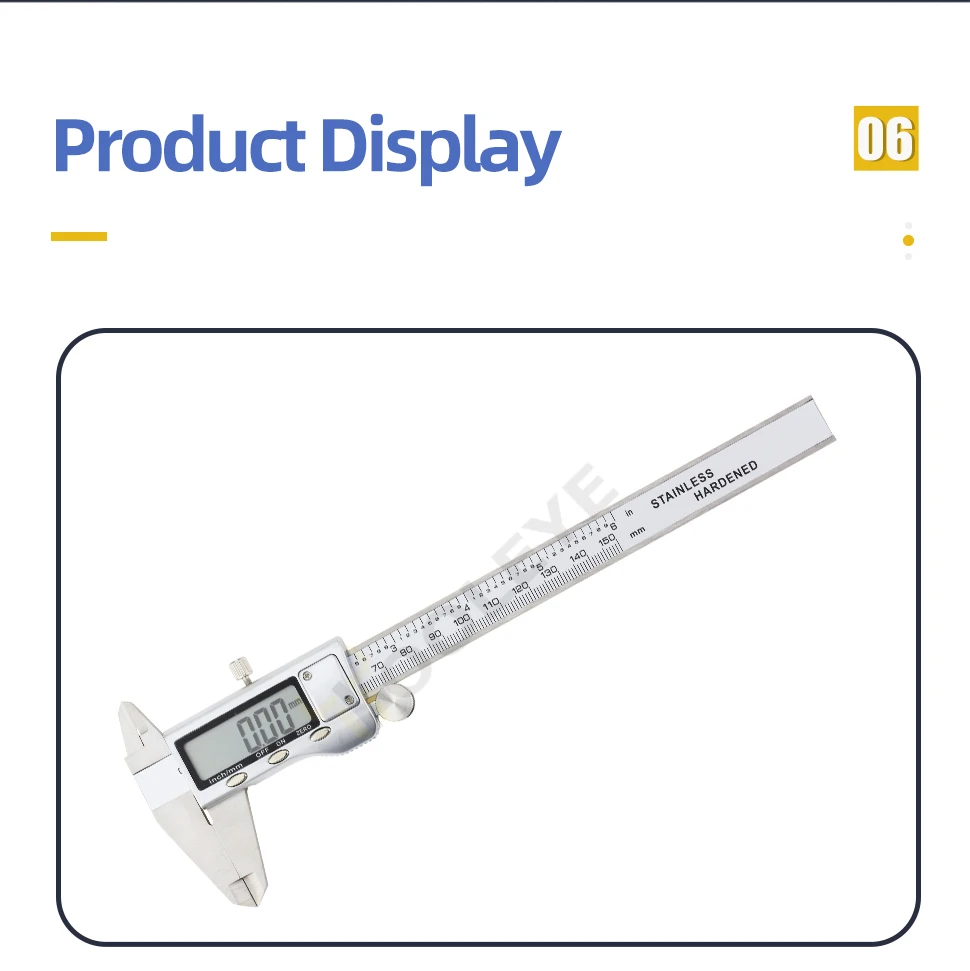 Metal Caliper Digital Pachometer Professional Vernier Caliber Measuring Tools Woodworking Thickness Gauge Depth Electronic Ruler Metal Caliper Digital Pachometer Professional Vernier Caliber Measuring Tools Woodworking Thickness Gauge Depth Electronic Ruler
