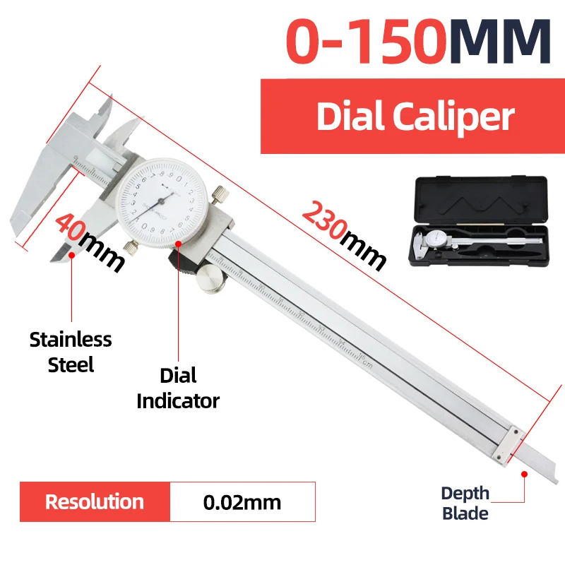 Box Dial Caliper