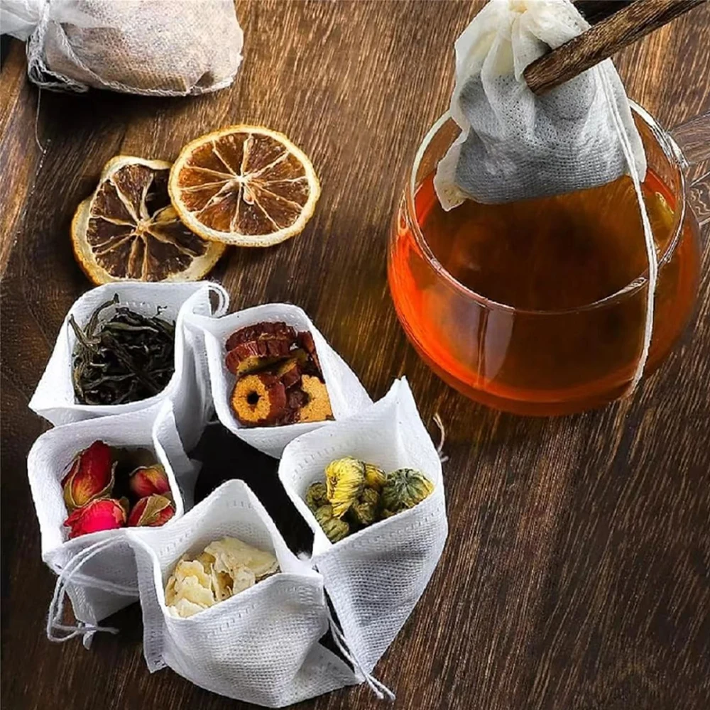 100-2000Pcs Disposable Tea bags Filter Scented Tea Bags with String Heal Seal Paper for Kitchen Loose Leaf Tea Coffee Spice Herb 100-2000Pcs Disposable Tea bags Filter Scented Tea Bags with String Heal Seal Paper for Kitchen Loose Leaf Tea Coffee Spice Herb