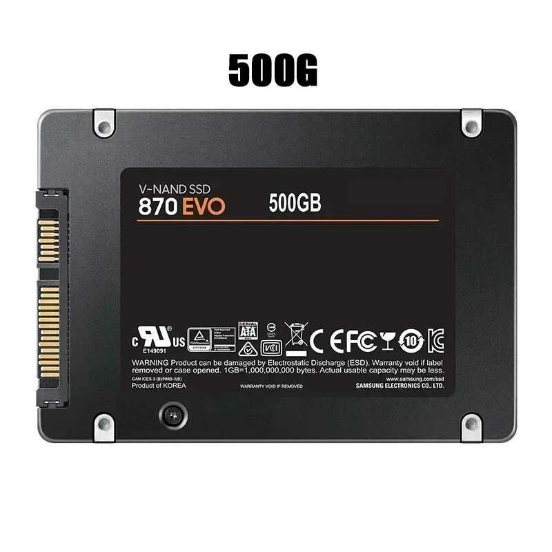 Lenovo 870 EVO Internal Solid State Drive SSD 1TB 2TB 4TBSATA3 2.5 Inch High Speed Hard Disk for Laptop Desktop Microcomputer PC
