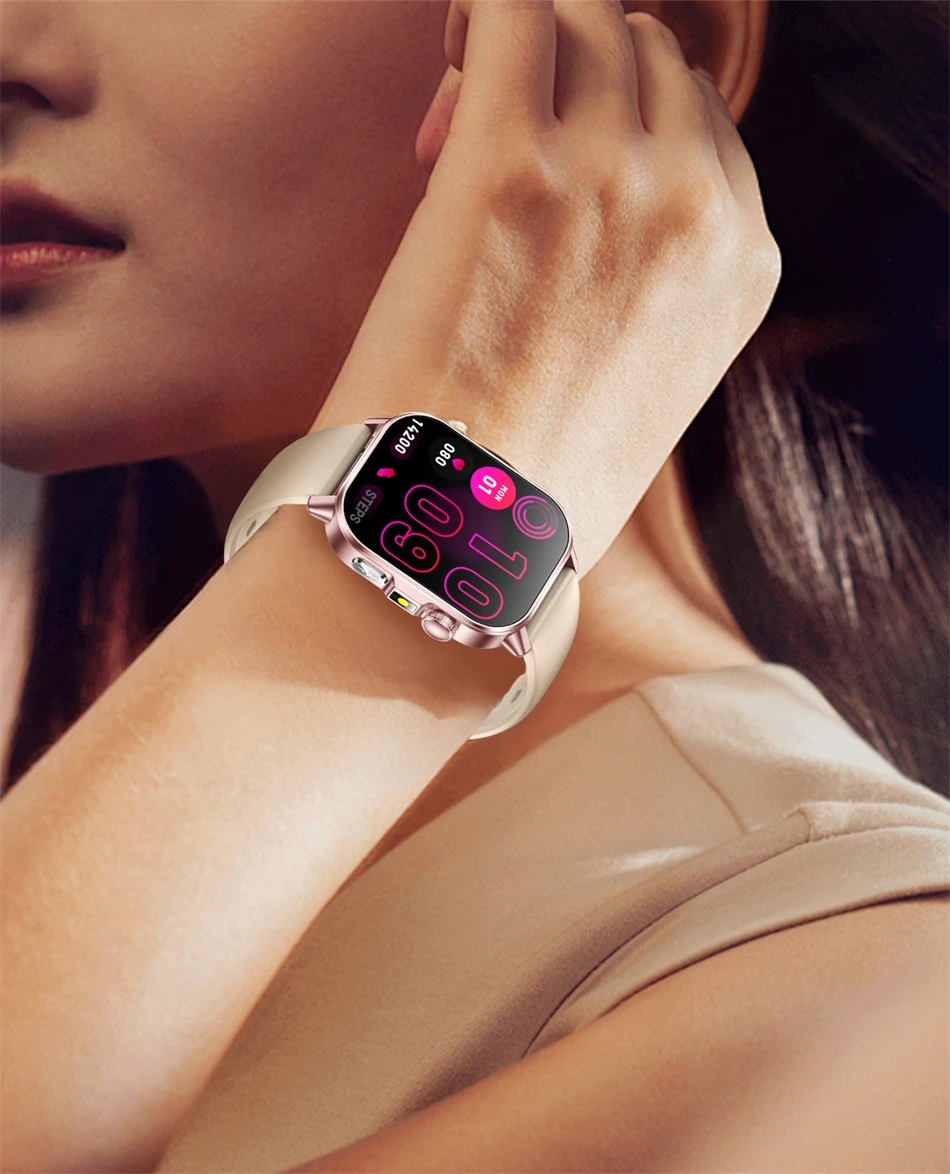 New Men Accurate Health Diagnosis ECG Smart Watch Blood Pressure Blood Oxygen Blood Fat Uric Acid Temp Bluetooth call Smartwatch