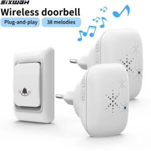 Wireless Long Distance, Waterproof Doorbell