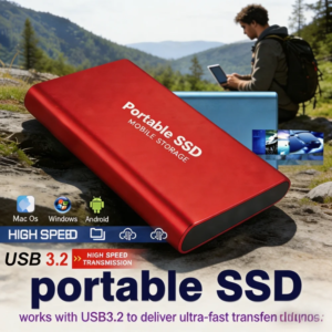 128TB Portable SSD External Hard Disk Type-C