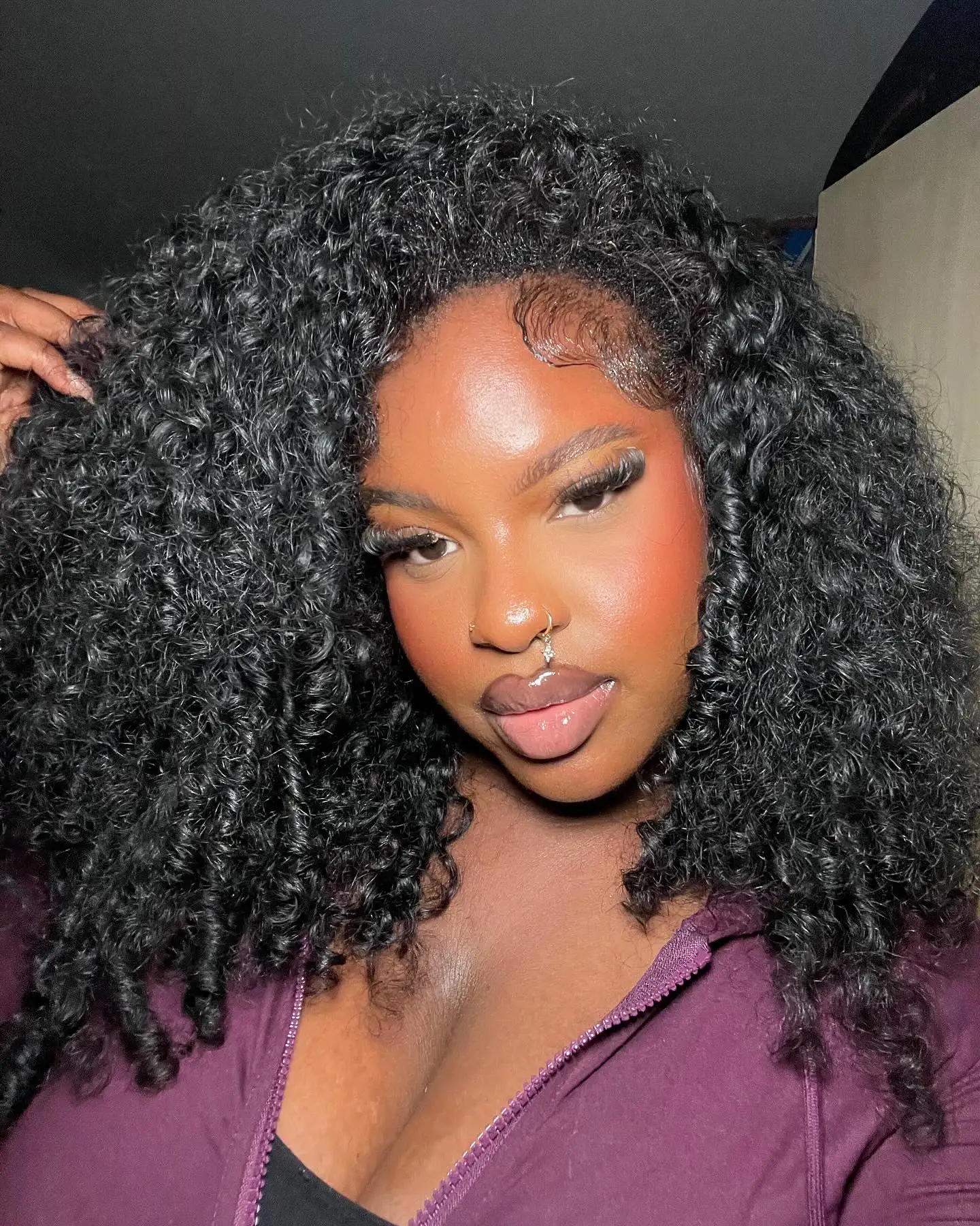 300% Wear And Go 7x5 Burmese Curly Glueless Wigs Human Hair 13x6 HD Lace Frontal Wig Real Ear To Ear With Invisi Draw-string Wig
