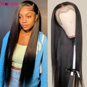13x6 Straight Lace Frontal Wig 100% Raw Human Hair