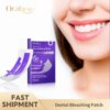 Purple Teeth Whitening Strips Brighten Tooth