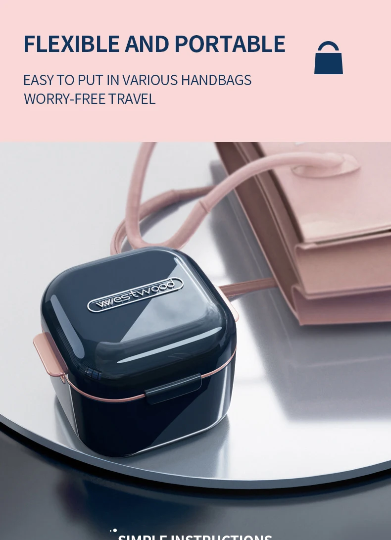High Quality Orthodontic Retainer Braces Storage Box Soaking Invisible Teeth Denture Cleaning Tooth Storage Portable Belt case
