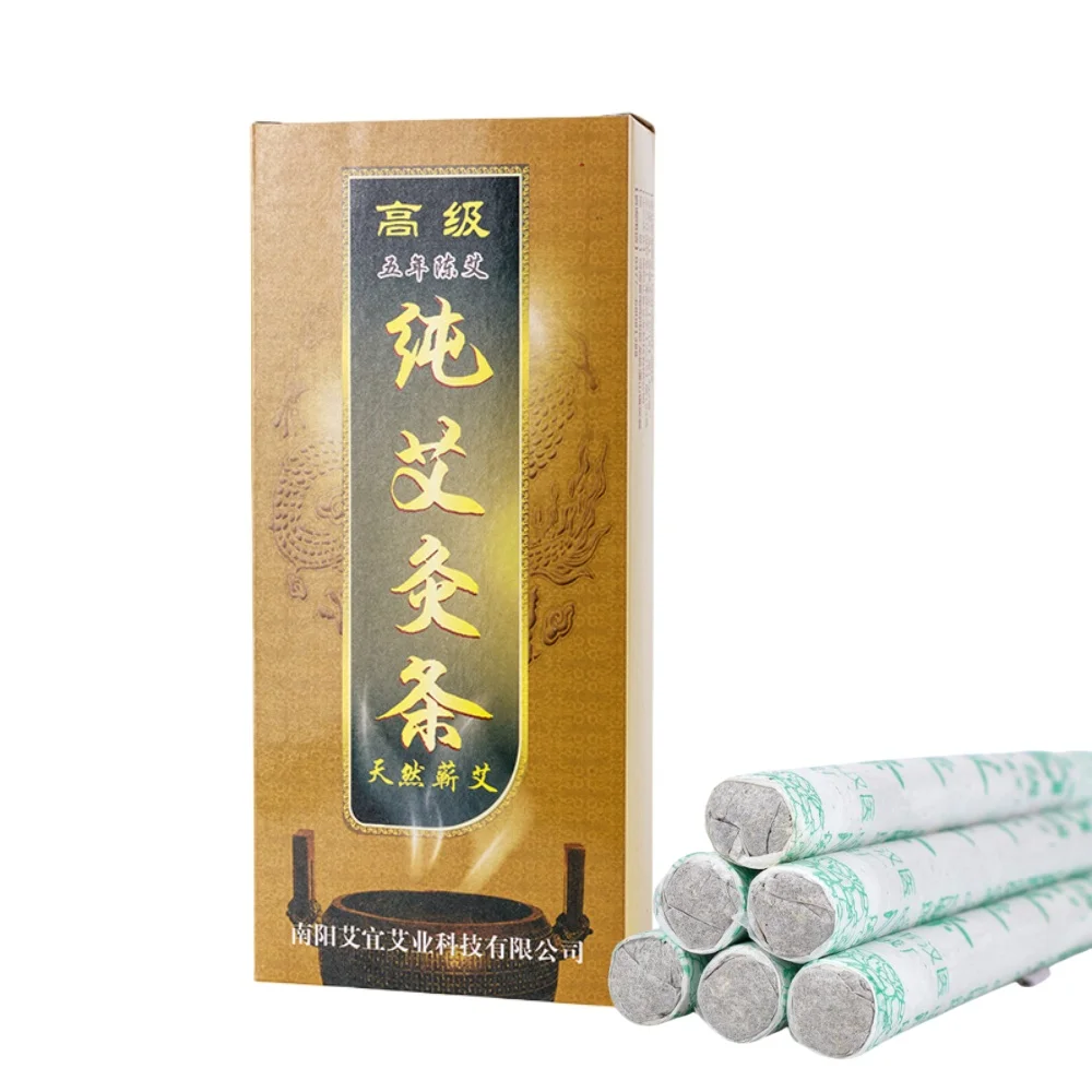 Moxa Sticks Natural Mugwort Rolls Handcrafted from 5 Years Pure Mugwort Wood for Pest Control
