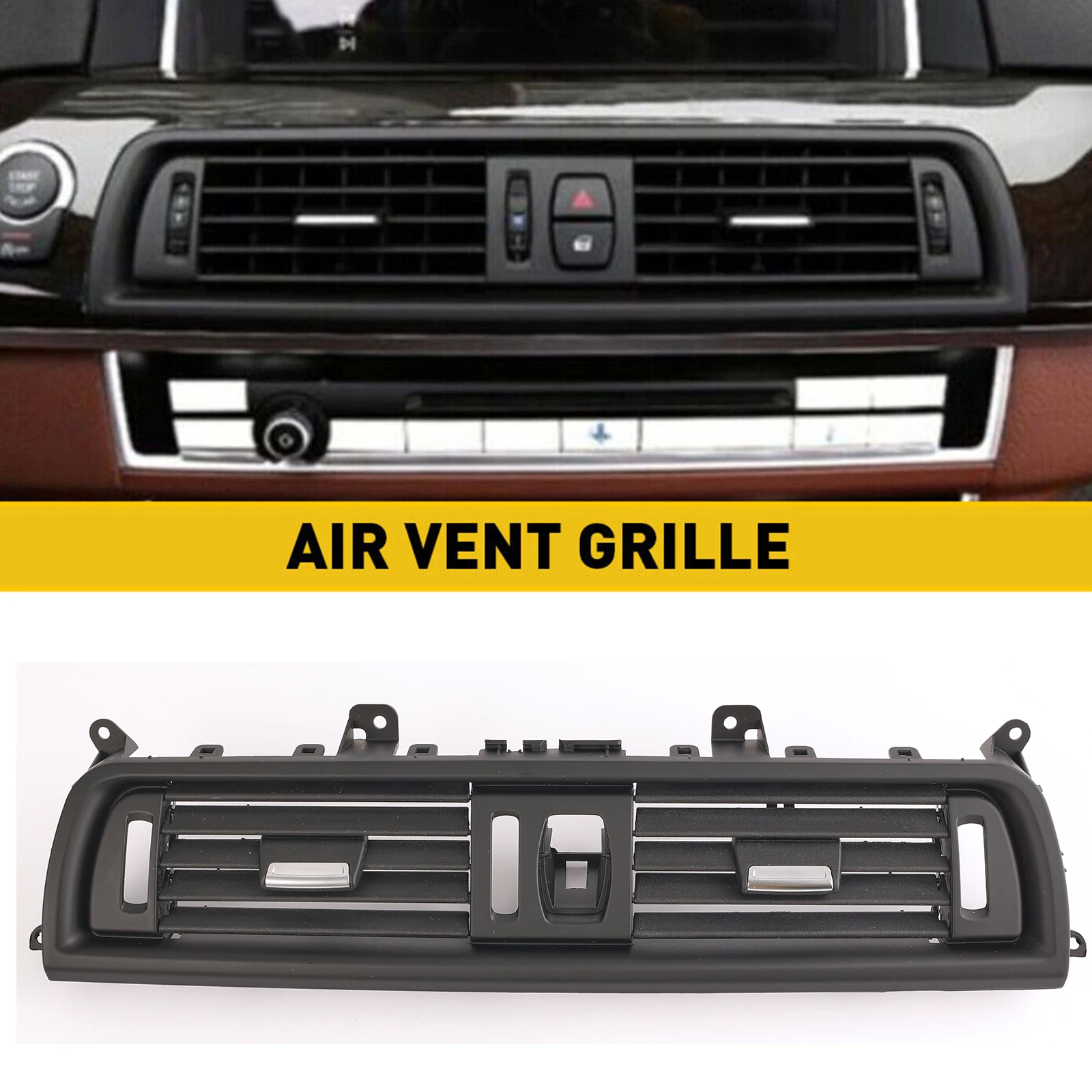 Front Air Vent Center Panel AC Grille 64229166885 For BMW F10 F11 520i 528i 535i 535d 523i 2010-2016 Front Air Vent Center Panel AC Grille 64229166885 For BMW F10 F11 520i 528i 535i 535d 523i 2010-2016