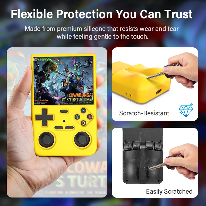 For K36 Case Silicone Soft Protective Cover K36 Anti-Scratch / Shockproof / Washable Protector For KINHANK K36 Case Accessories For K36 Case Silicone Soft Protective Cover K36 Anti-Scratch / Shockproof / Washable Protector For KINHANK K36 Case Accessories
