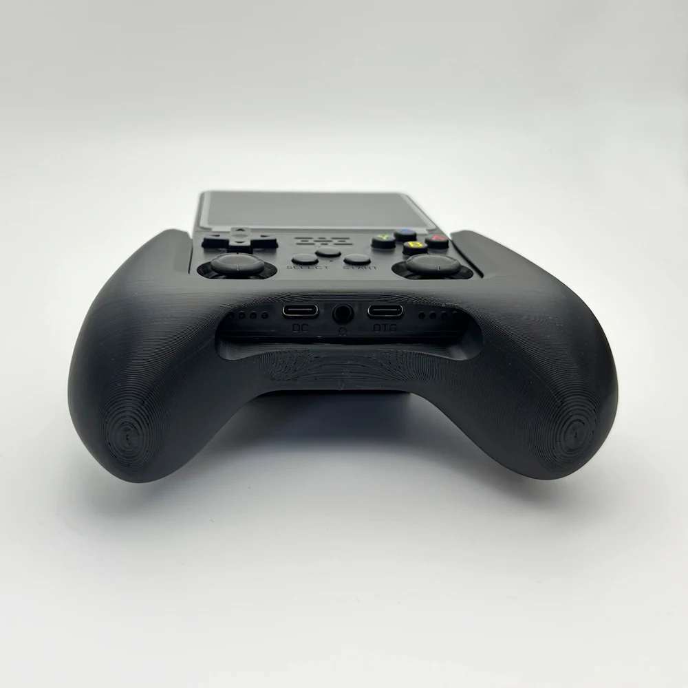 3D Printed Grip For R36S Console DIY Ergonomic Grip Handle R36 S Accessories Hollow Honeycomb Design More Comfortable Controller