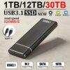 10TB External SSD USB3.1 Large Capacity Hard Drive