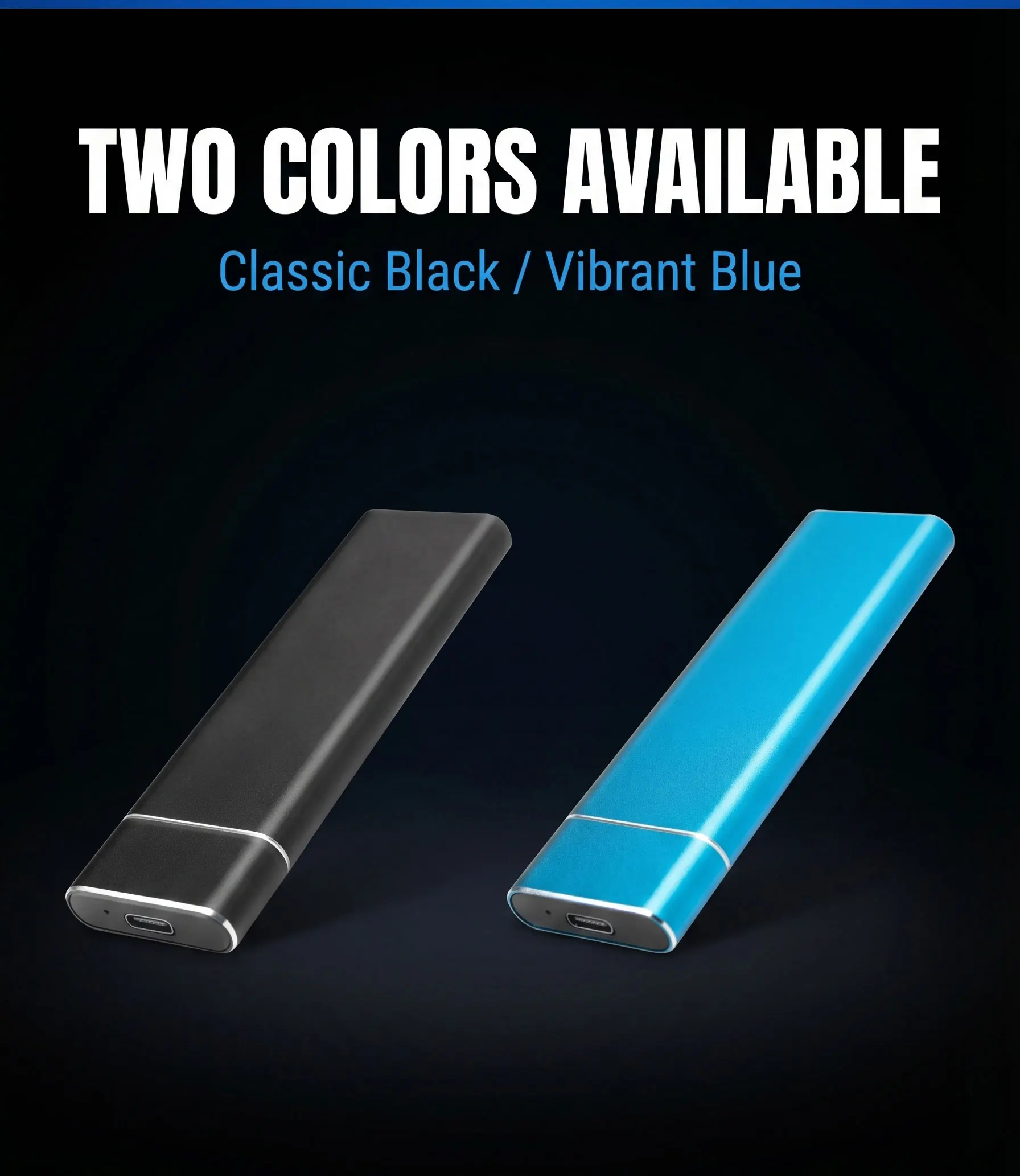 Fast transmission external solid-state drive, portable SSD, 2TB/4TB high-capacity external hard drive, suitable for PC/data tran