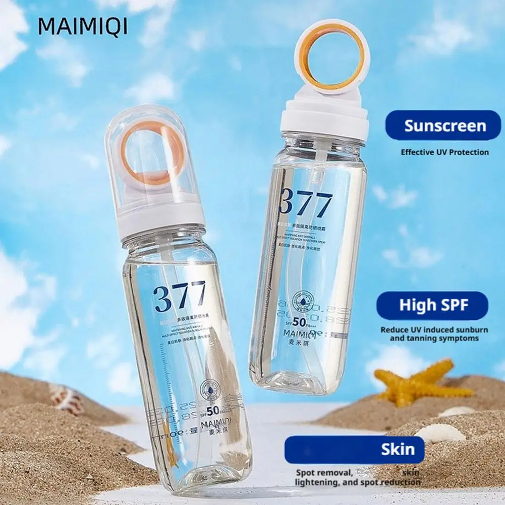 377 Deep Repair Sunscreen Spray Spf50 Plus Effective Isolation Uv Rays Brighten Complexion And Improve Facial Skin Condition