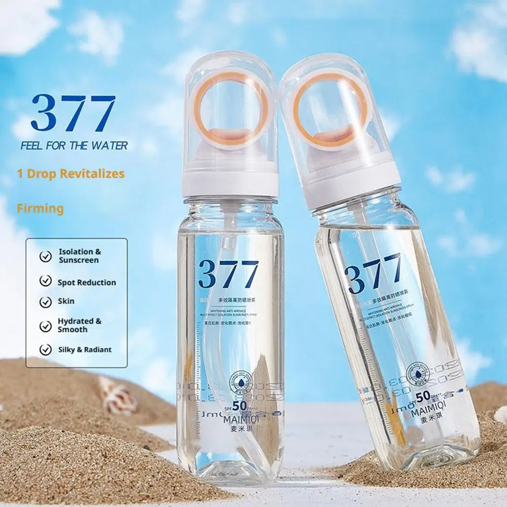 377 Deep Repair Sunscreen Spray Spf50 Plus Effective Isolation Uv Rays Brighten Complexion And Improve Facial Skin Condition