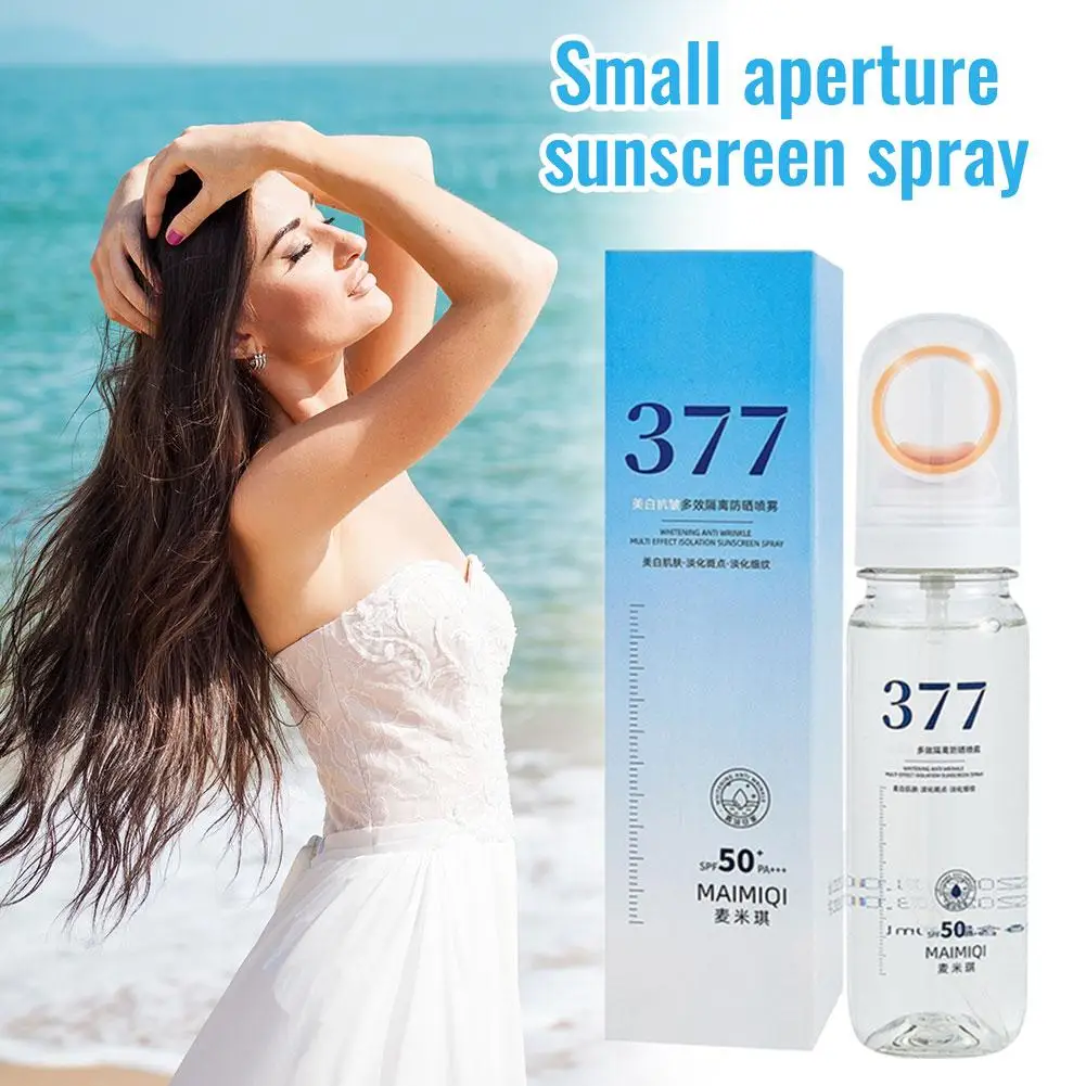 377 Deep Repair Sunscreen Spray Spf50 Plus Effective Isolation Uv Rays Brighten Complexion And Improve Facial Skin Condition