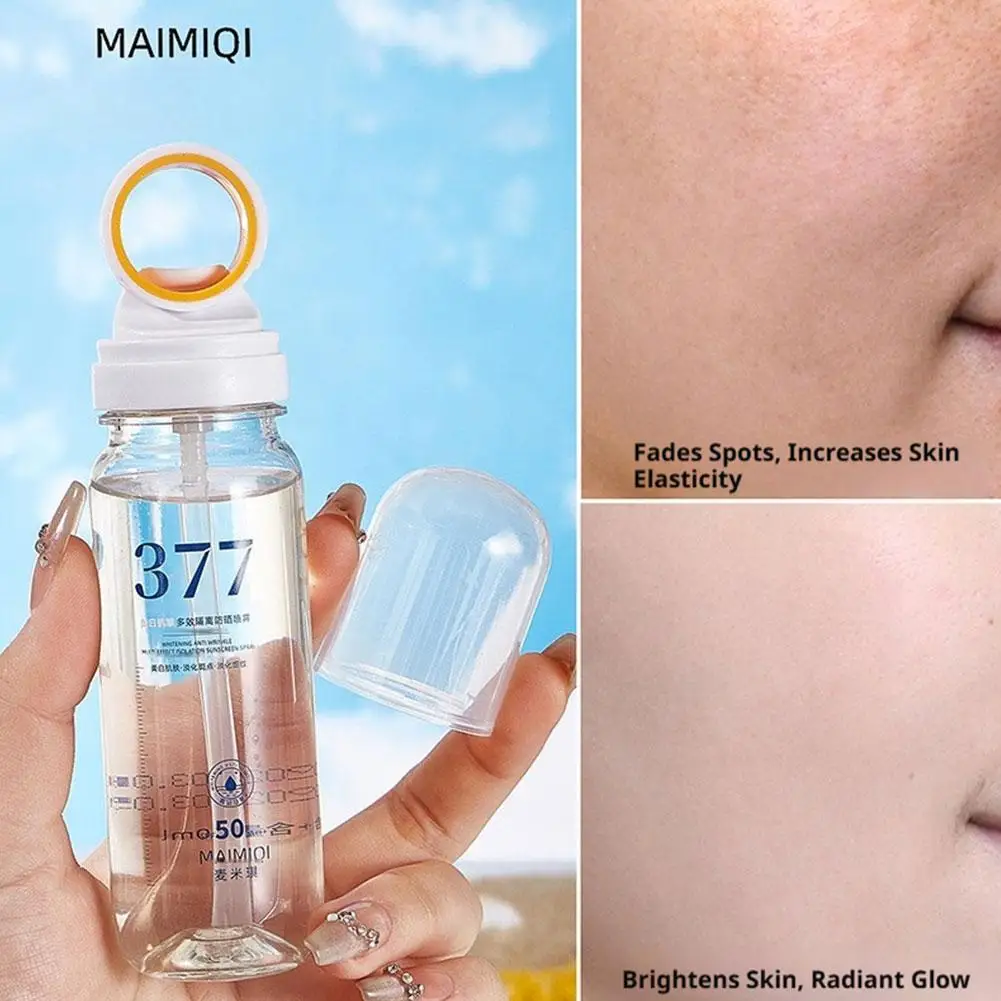 377 Deep Repair Sunscreen Spray Spf50 Plus Effective Isolation Uv Rays Brighten Complexion And Improve Facial Skin Condition