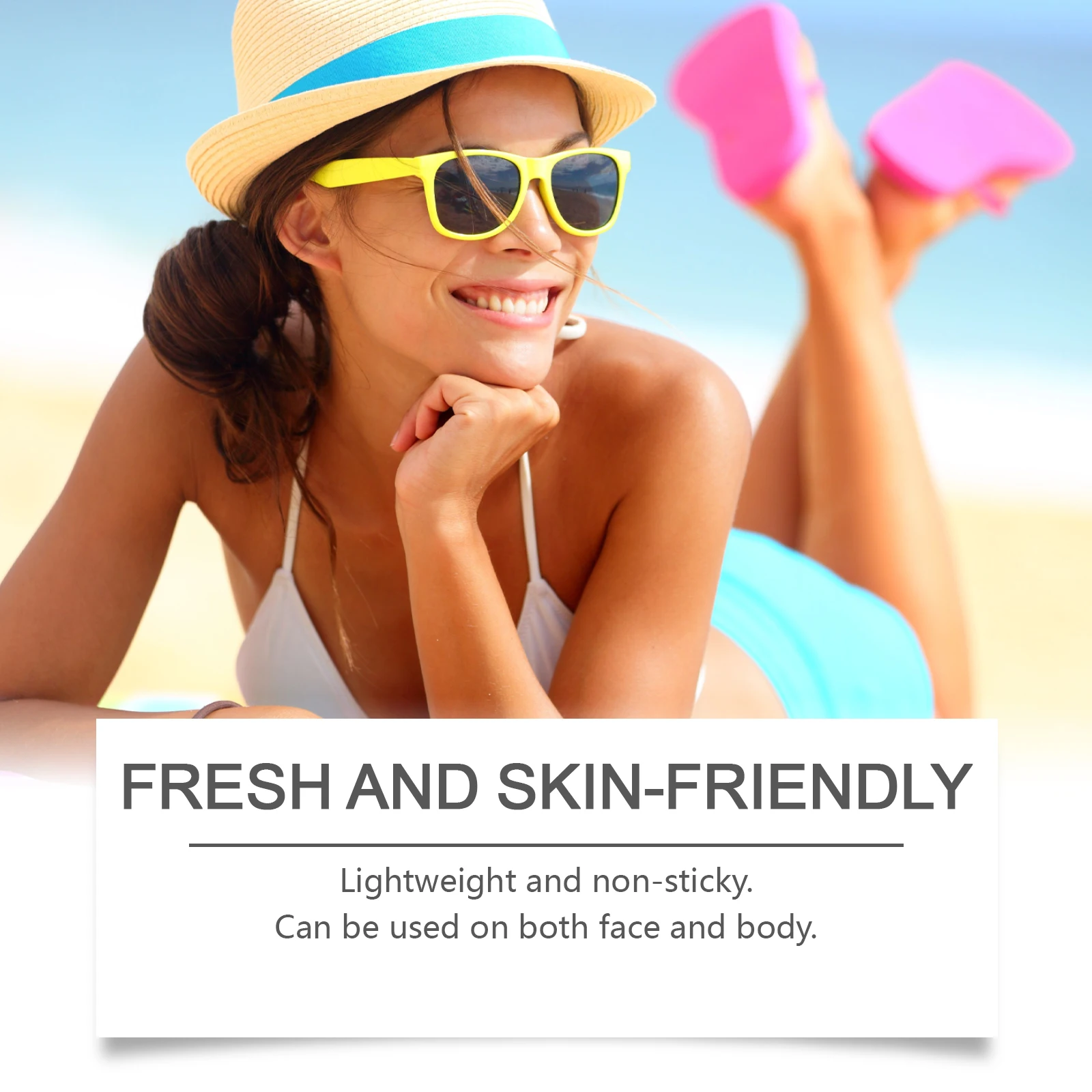 Face Cream Stick Moisturizing Facial Body Sunscreen Matte Sun Stick SPF 50+ UV Protective Cream Refreshing Hydrating Waterproof