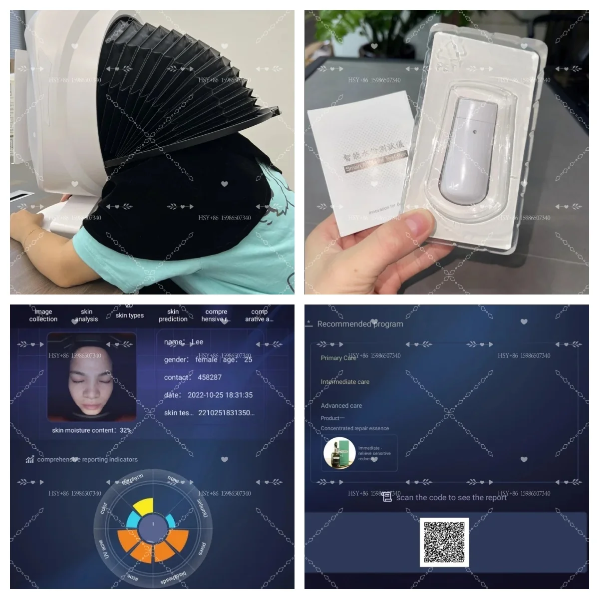 AISA Q1 Skin Analyzer X5 3D Professional Facial Skin Analyzer Machine O1 Pro AI Skin Analysis Scanner 15.6inch 10 Light Spectrum AISA Q1 Skin Analyzer X5 3D Professional Facial Skin Analyzer Machine O1 Pro AI Skin Analysis Scanner 15.6inch 10 Light Spectrum