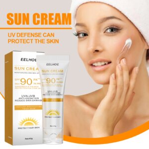 Facial Cream Sunscreen SPF 90 Brighten Sun Cream