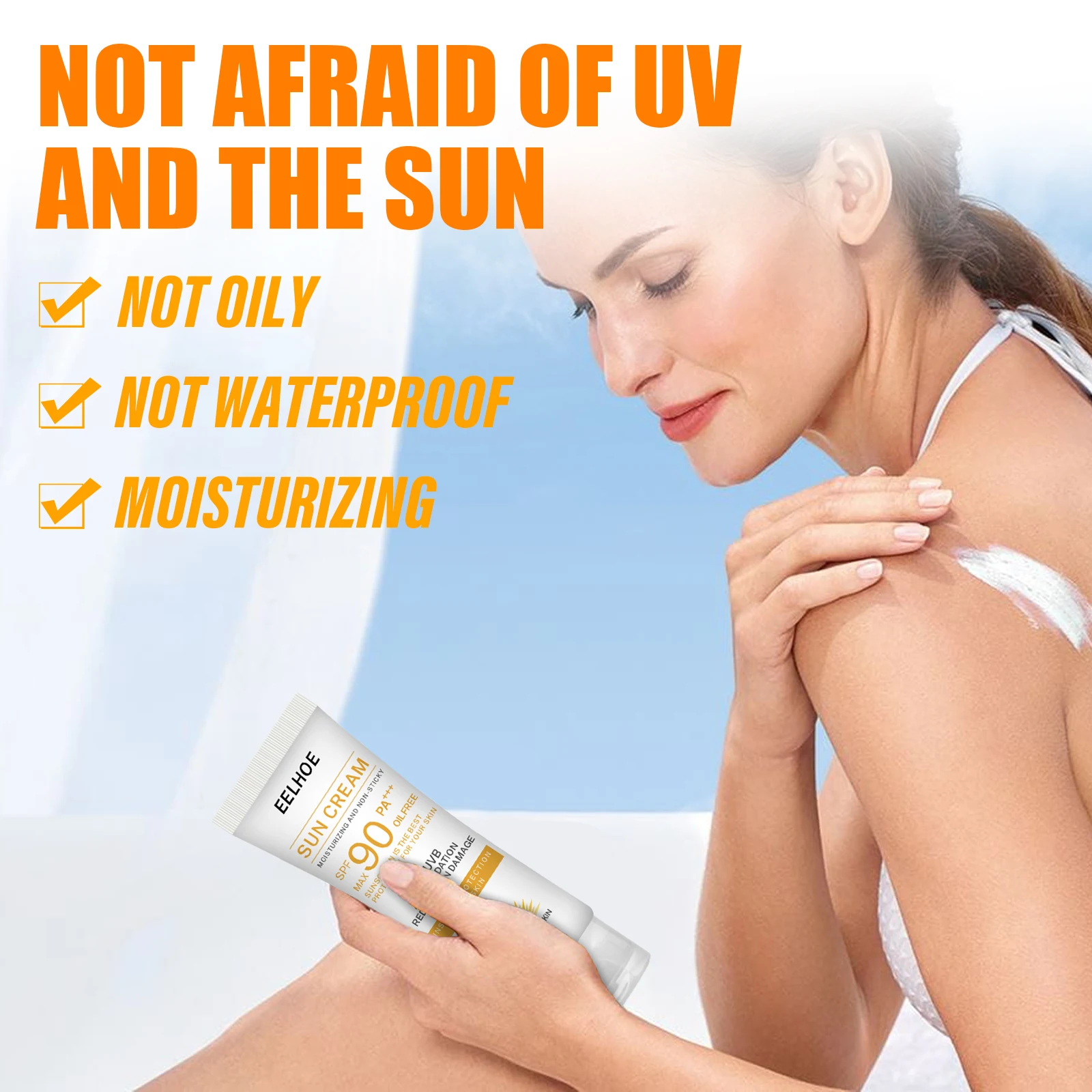 Facial Cream Sunscreen SPF 90 Brighten Sun Cream For Face Body Oil Control Moisturizer Daily Sunblock Skin UV Protective Lotion Facial Cream Sunscreen SPF 90 Brighten Sun Cream For Face Body Oil Control Moisturizer Daily Sunblock Skin UV Protective Lotion