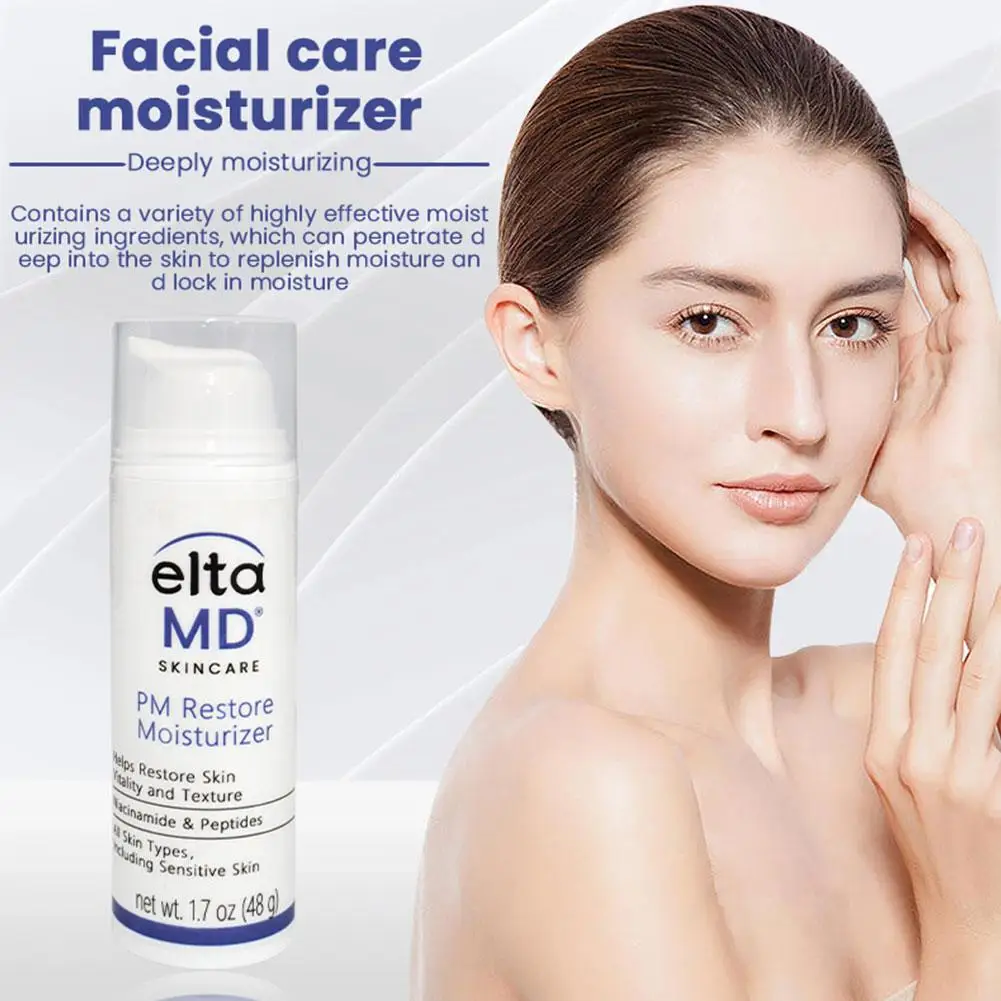 Eltamd 48ml Facial Sunscreen SPF46 UV Sunscreen Anti-Radiation Waterproof&sweatproof Non-greasy for Sensitive and Acne ProneSkin