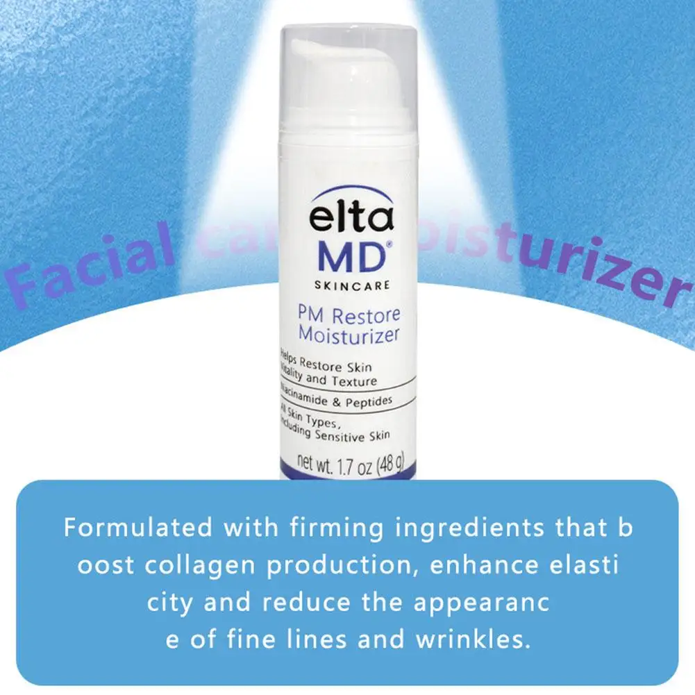 Eltamd 48ml Facial Sunscreen SPF46 UV Sunscreen Anti-Radiation Waterproof&sweatproof Non-greasy for Sensitive and Acne ProneSkin