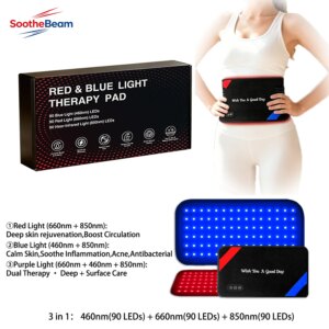 Blue Infrared Red Light Therapy Belt  For Skin/ Body Crae