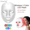 7 Color LED Face Mask, Skin Firming Anti Aging Rejuvenation Mask Machine