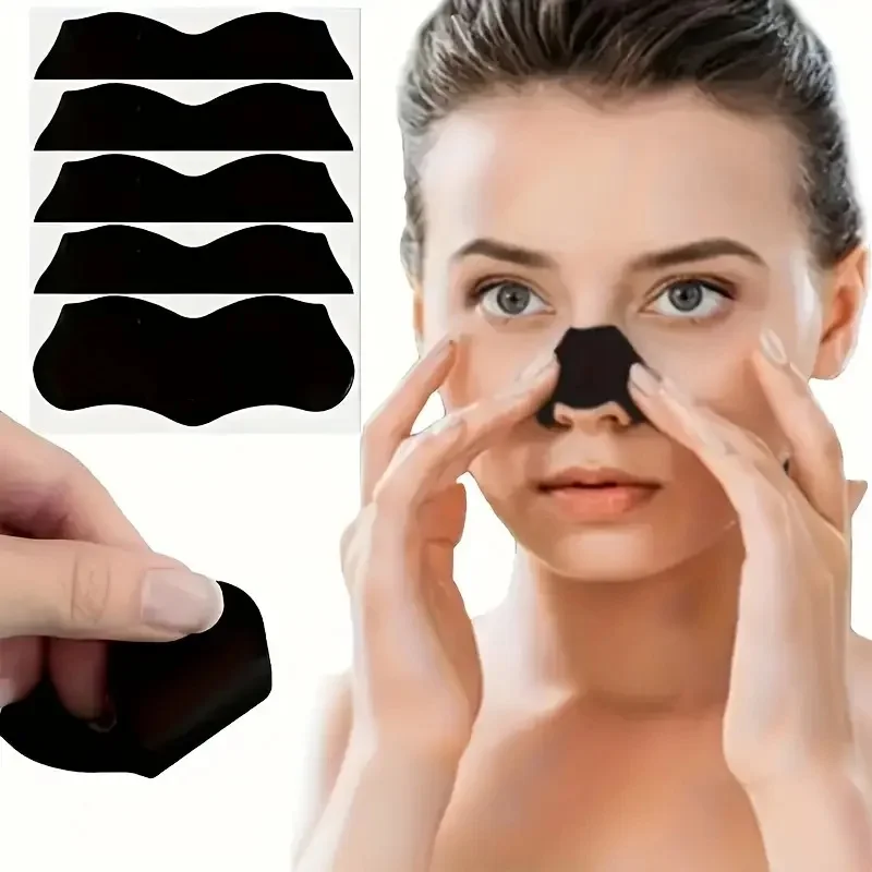 Alcohol-Free Nose Cleaning Strips – Deep Cleansing Pore Patches for Excess Oil Removal Refined Skin, Mild Fragrance-Free