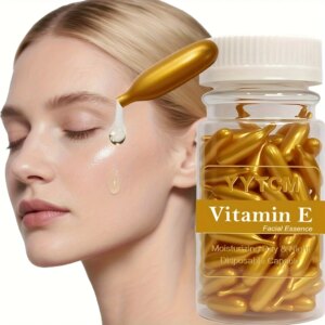 Vitamin E Serum Capsules, Single-Use Essence Capsules