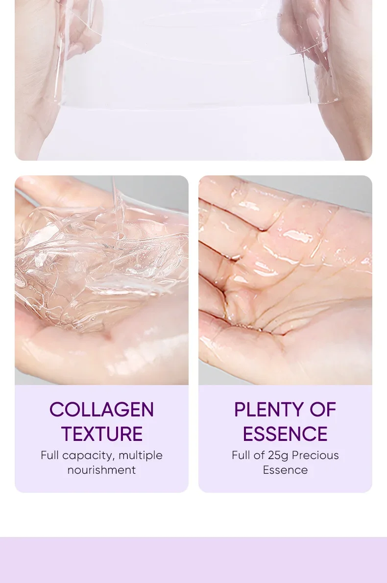 Collagen Anti Wrinkle Facial Mask Anti Aging Fade Fine Lines Firm Skin Moisturizing Brightening Smooth SkinCare Korean Cosmetics Collagen Anti Wrinkle Facial Mask Anti Aging Fade Fine Lines Firm Skin Moisturizing Brightening Smooth SkinCare Korean Cosmetics