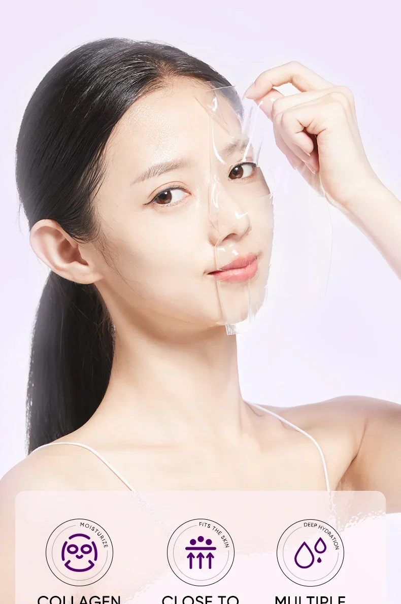 Collagen Anti Wrinkle Facial Mask Anti Aging Fade Fine Lines Firm Skin Moisturizing Brightening Smooth SkinCare Korean Cosmetics Collagen Anti Wrinkle Facial Mask Anti Aging Fade Fine Lines Firm Skin Moisturizing Brightening Smooth SkinCare Korean Cosmetics